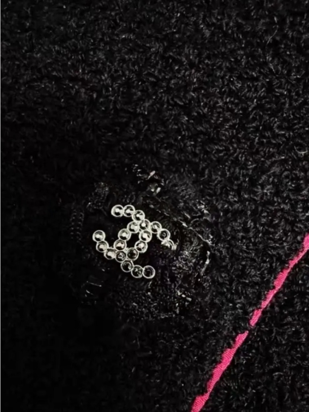 Auth CHANEL 2021 Wool Bolero very good condition so cute